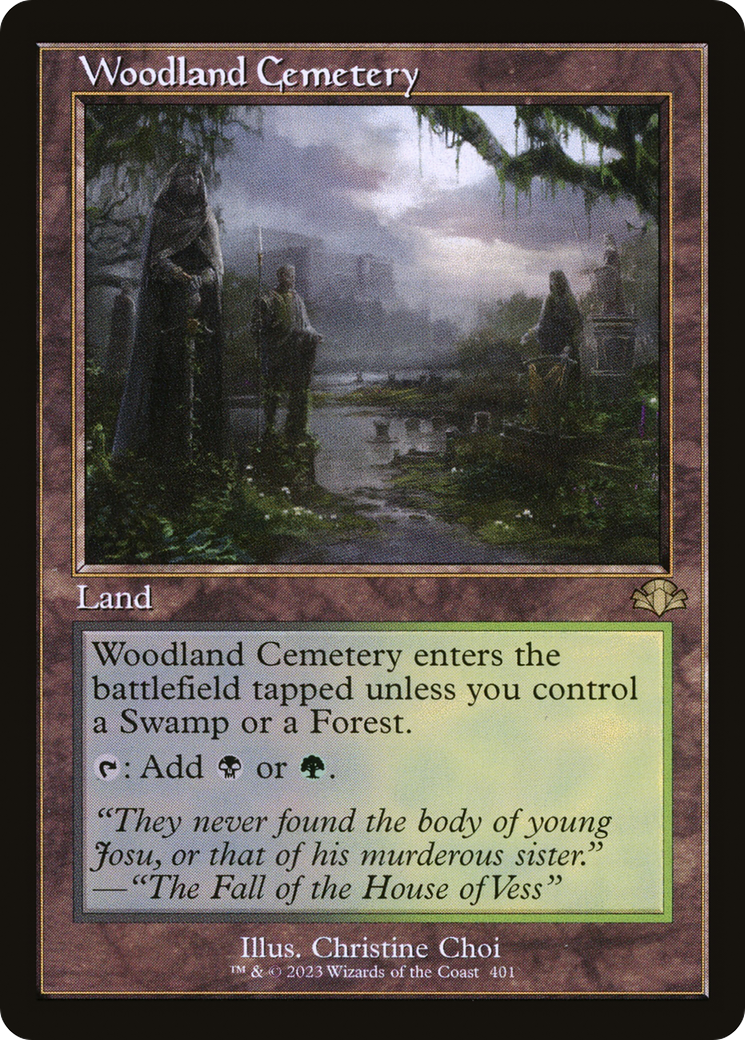 Woodland Cemetery (DMR-401) - rare