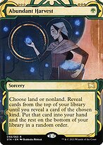 Abundant Harvest (STA-048) - rare: (Showcase) (Borderless)