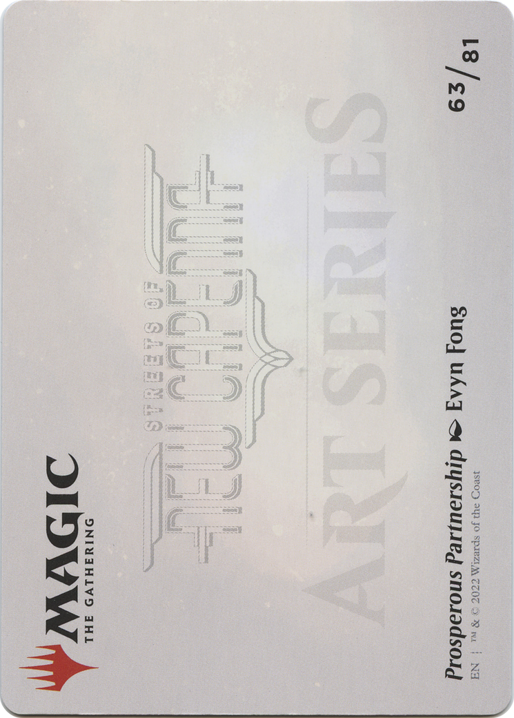 Prosperous Partnership // Prosperous Partnership (ASNC-063) - common (Borderless) - Foil