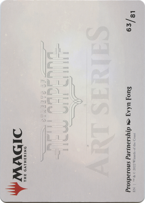 Prosperous Partnership // Prosperous Partnership (ASNC-063) - common (Borderless) - Foil