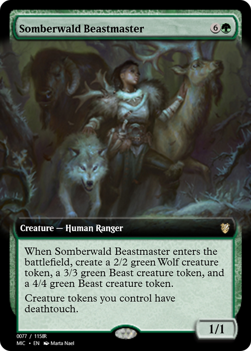 Somberwald Beastmaster (PRM-94034) - rare