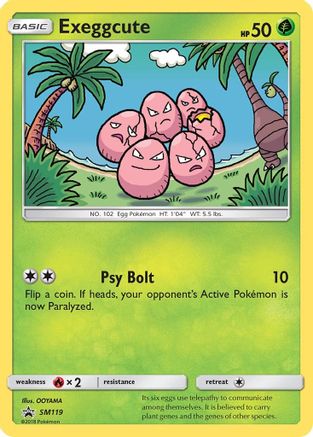 Exeggcute (SM119) - SP  - Promo - Holofoil