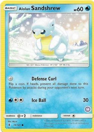 Alolan Sandshrew (14) (019) - STKASAN  - Common
