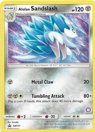 Alolan Sandslash (16) (SM127) - STKASAN  - Promo