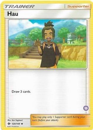 Hau (19) (Alolan Sandslash Half-Deck) (120) - STKASAN  - Uncommon
