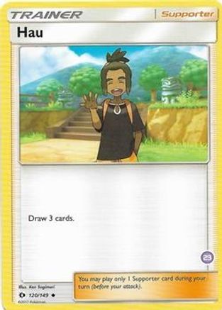 Hau (23) (Alolan Sandslash Half-Deck) (120) - STKASAN  - Uncommon