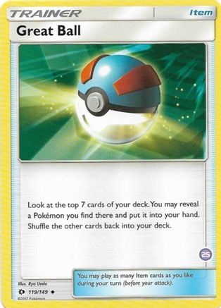 Great Ball (25) (Alolan Sandslash Half-Deck) (119) - STKASAN  - Uncommon