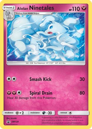 Alolan Ninetales (SM128) - SP  - Promo