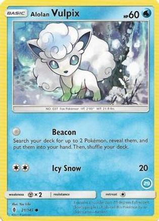 Alolan Vulpix (29) (021) - STKASAN  - Common
