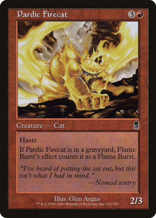 Pardic Firecat (ODY-211) - common