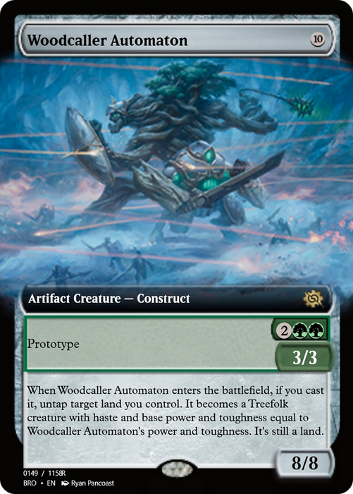 Woodcaller Automaton (PRM-105830) - rare - Foil