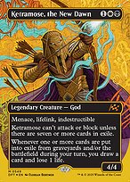 Ketramose, the New Dawn (DFT-549) - mythic (Borderless) - Foil