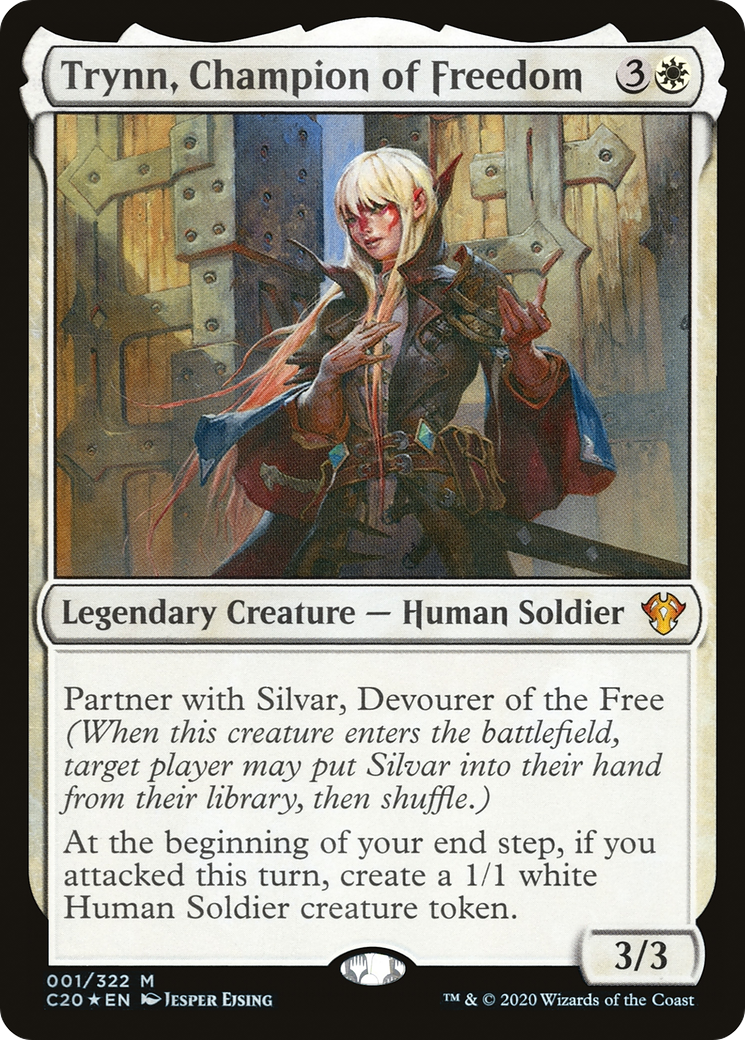 Trynn, Champion of Freedom (C20-001) - mythic