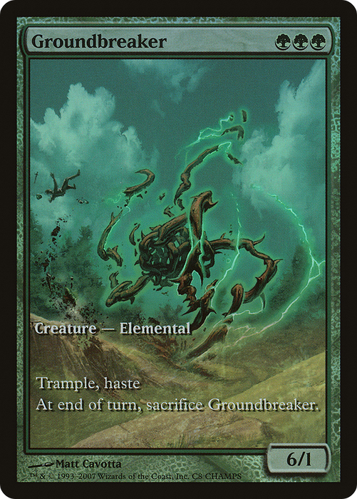 Groundbreaker (CHAMPS-008) - rare - Foil