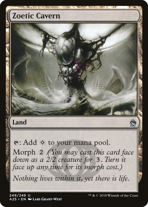 Zoetic Cavern (A25-249) - uncommon - Foil