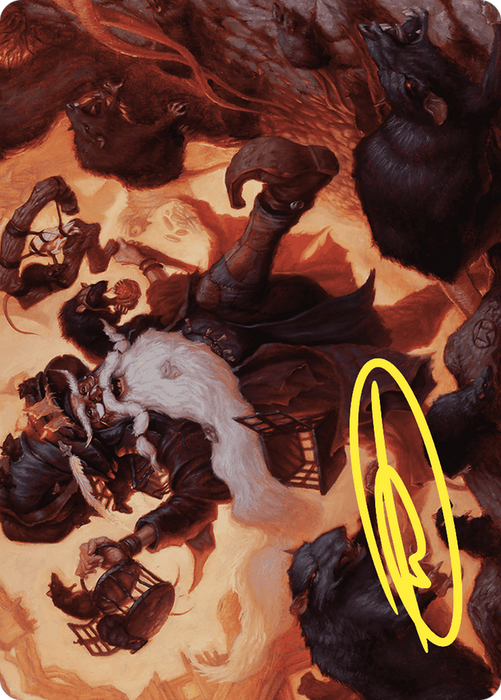 Tattered Ratter // Tattered Ratter (AWOE-020) - common (Borderless) - Foil