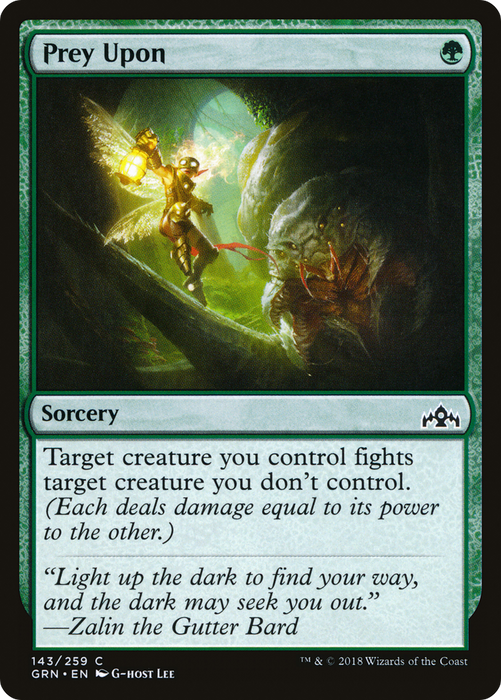 Prey Upon (GRN-143) - common - Foil