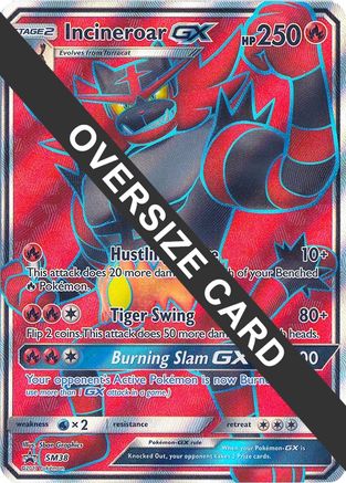 Incineroar GX (SM38) - JC  - Promo - Holofoil