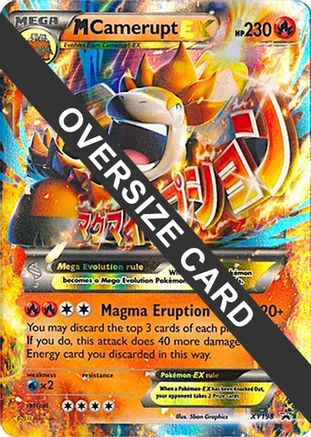 M Camerupt EX (XY198) - JC  - Promo - Holofoil