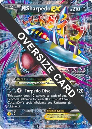 M Sharpedo EX (XY200) - JC  - Promo - Holofoil