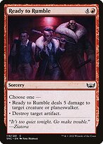 Ready to Rumble (SNC-119) - common - Foil