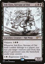 Ink-Eyes, Servant of Oni (SLD-033) - rare - Foil