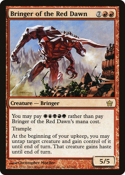 Bringer of the Red Dawn (5DN-062) - rare