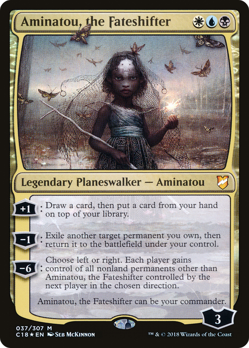 Aminatou, the Fateshifter (C18-037) - mythic - Foil