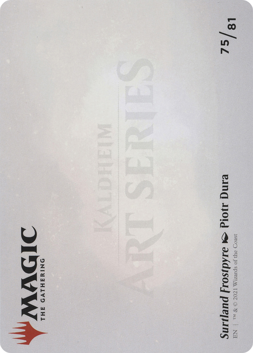 Surtland Frostpyre // Surtland Frostpyre (AKHM-075) - common (Borderless)