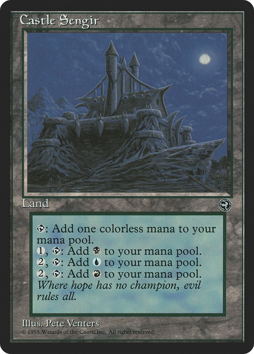 Castle Sengir (HML-113) - uncommon