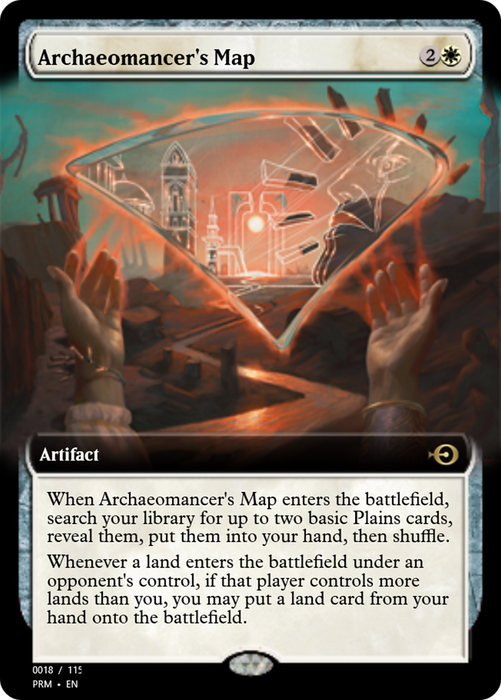 Archaeomancer's Map (PRM-90008) - rare