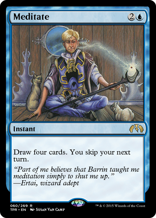 Meditate (TPR-060) - rare - Foil