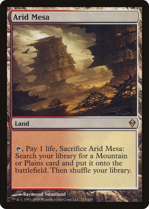 Arid Mesa (ZEN-211) - rare - Foil