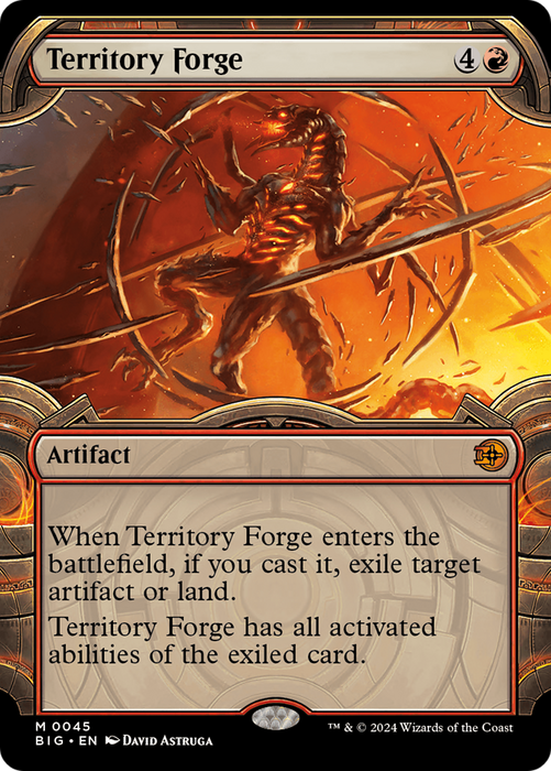 Territory Forge (BIG-045) - mythic: (Showcase) - Foil