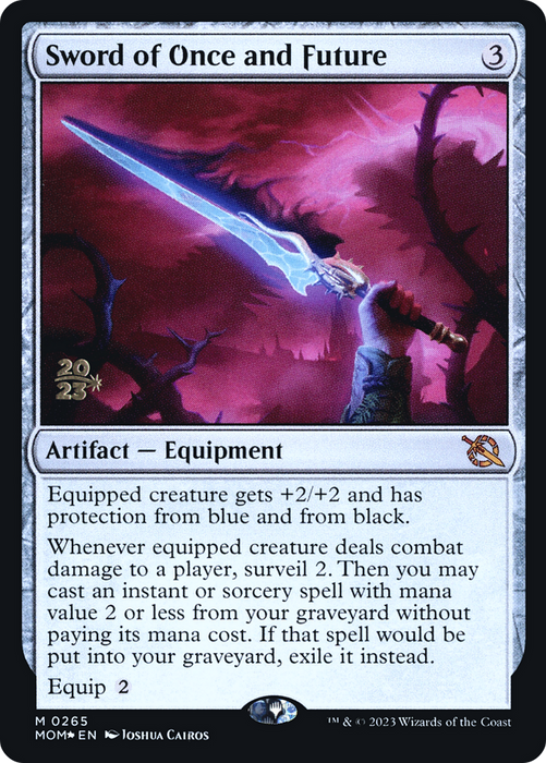 Sword of Once and Future (PRE-265S) - mythic - Foil