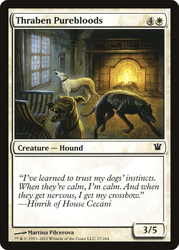 Thraben Purebloods (ISD-037) - common - Foil