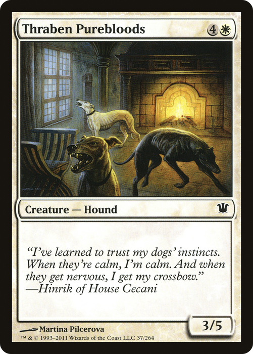 Thraben Purebloods (ISD-037) - common - Foil