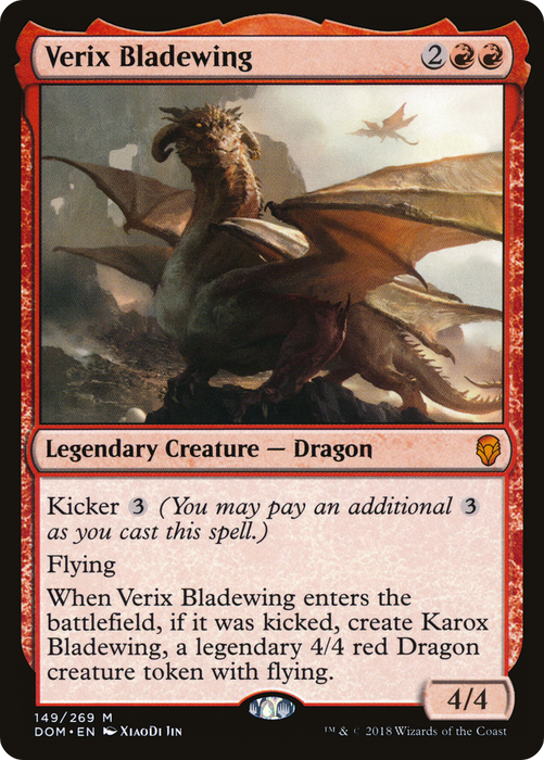 Verix Bladewing (DOM-149) - mythic - Foil