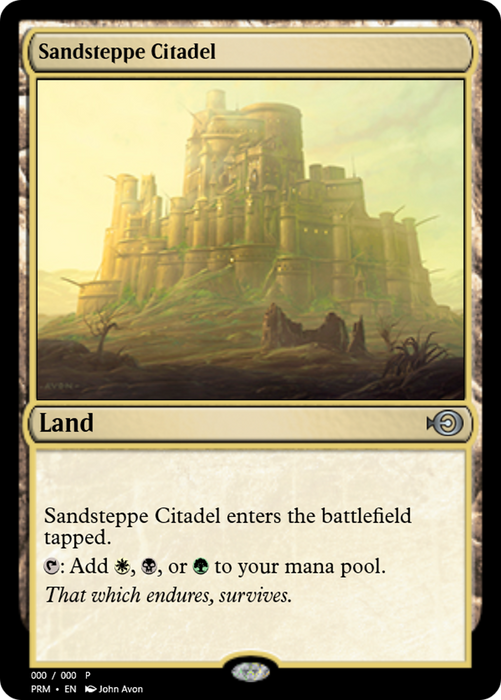 Sandsteppe Citadel (PRM-57606) - uncommon - Foil