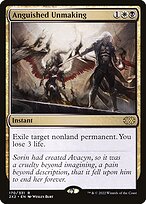 Anguished Unmaking (2X2-170) - rare - Foil