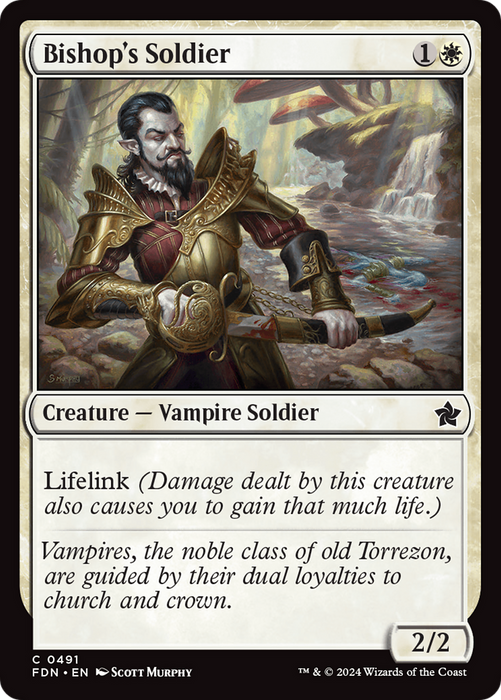 Bishop's Soldier (FDN-491) - common