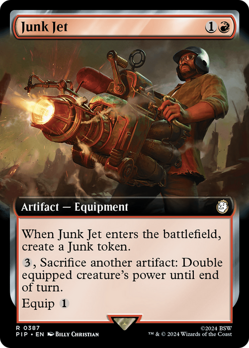 Junk Jet (PIP-387) - rare: (Extended Art)