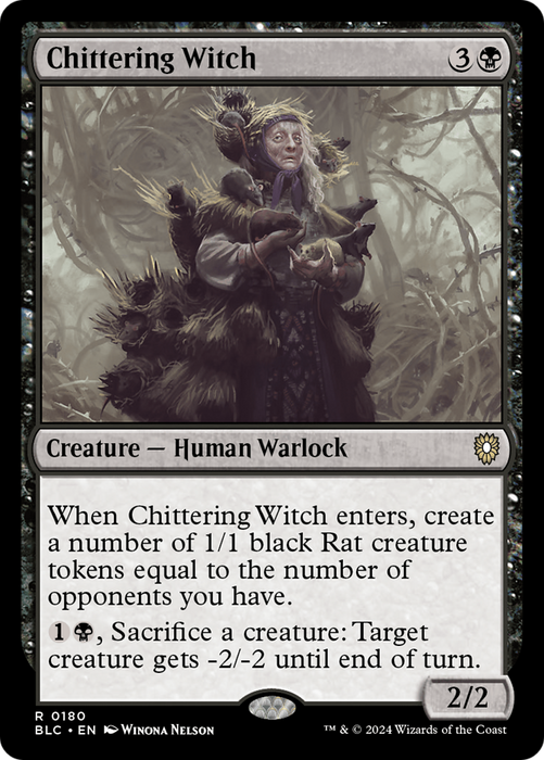 Chittering Witch (BLC-180) - rare