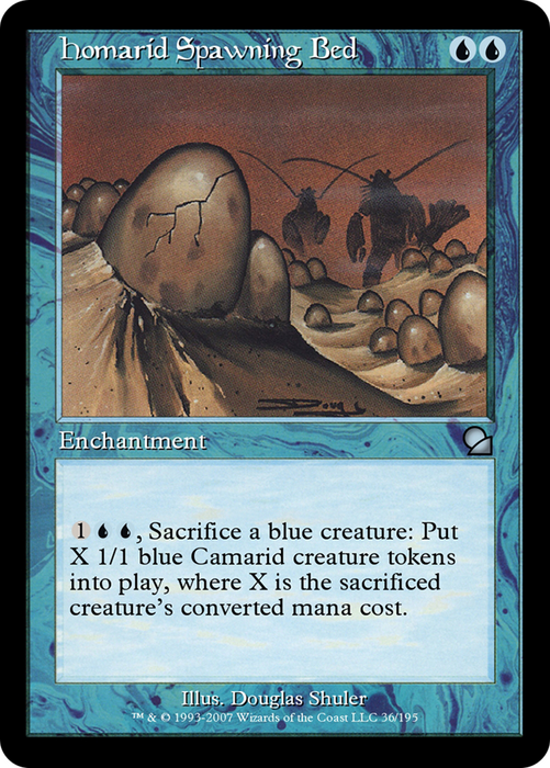 Homarid Spawning Bed (ME1-036) - uncommon - Foil