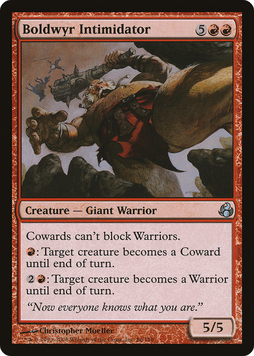 Boldwyr Intimidator (MOR-086) - uncommon