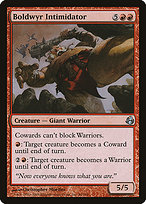 Boldwyr Intimidator (MOR-086) - uncommon - Foil