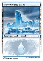Snow-Covered Island (MB2-117) - common: (snow)