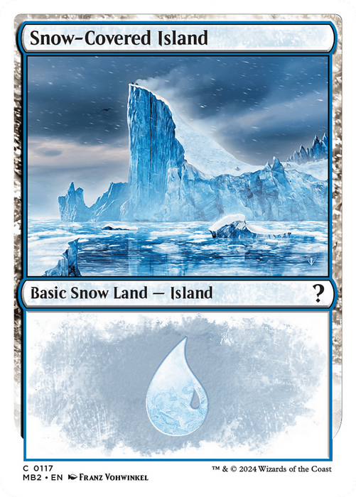 Snow-Covered Island (MB2-117) - common: (snow)