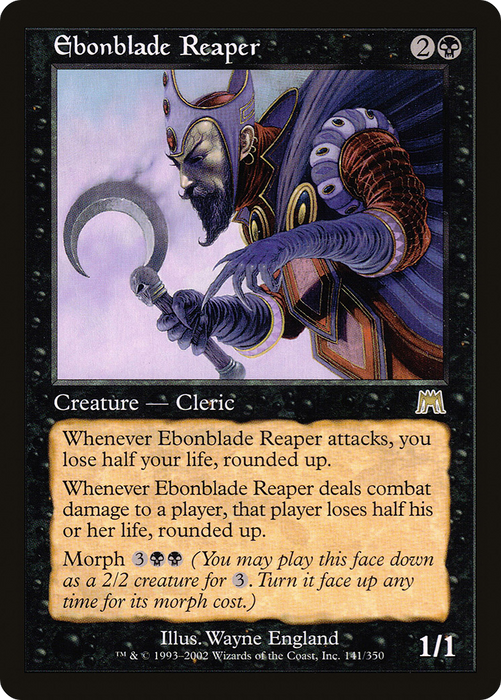 Ebonblade Reaper (ONS-141) - rare - Foil