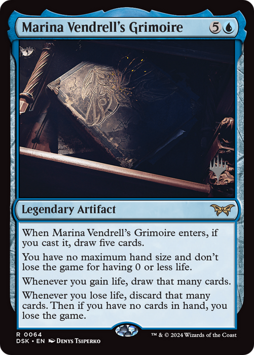 Marina Vendrell's Grimoire (PPDSK-64P) - rare - Foil